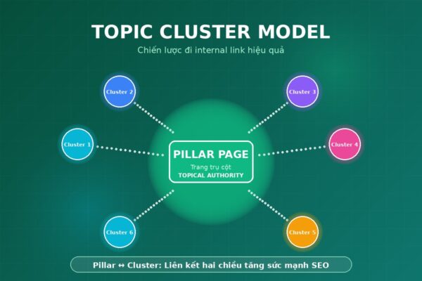 Cách đi internal link hiệu quả theo mô hình Topic Cluster chuẩn SEO