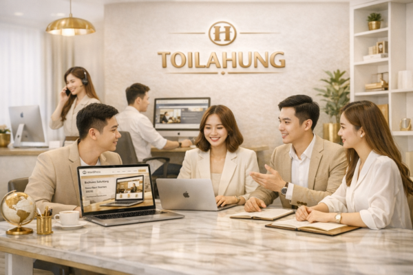 công ty thiết kế web wordpress toilahung – đội ngũ chuyên nghiệp