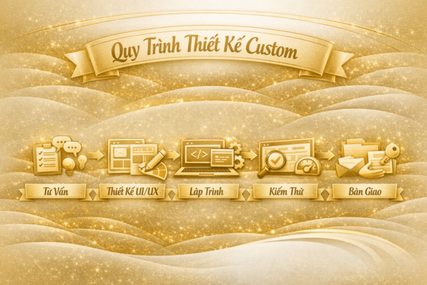 Quy trình thiết kế website WordPress custom — 5 bước chuyên nghiệp