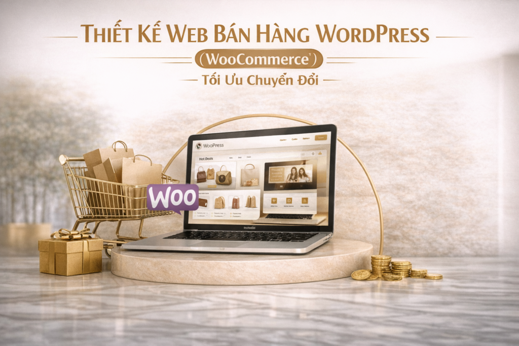 thiết kế web bán hàng wordpress woocommerce