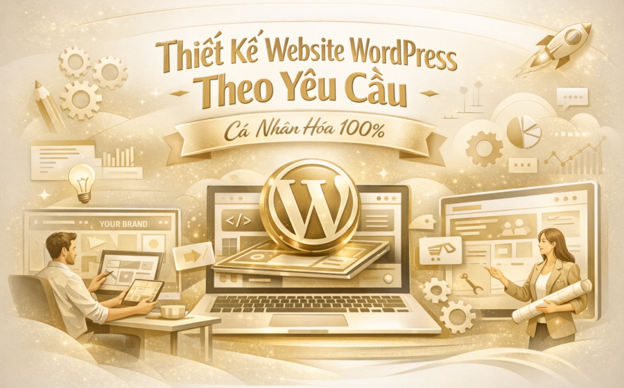 Thiết kế website WordPress theo yêu cầu — Cá nhân hóa 100%