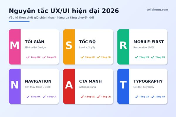 website doanh nghiệp"Tối ưu UX UI cho website doanh nghiệp