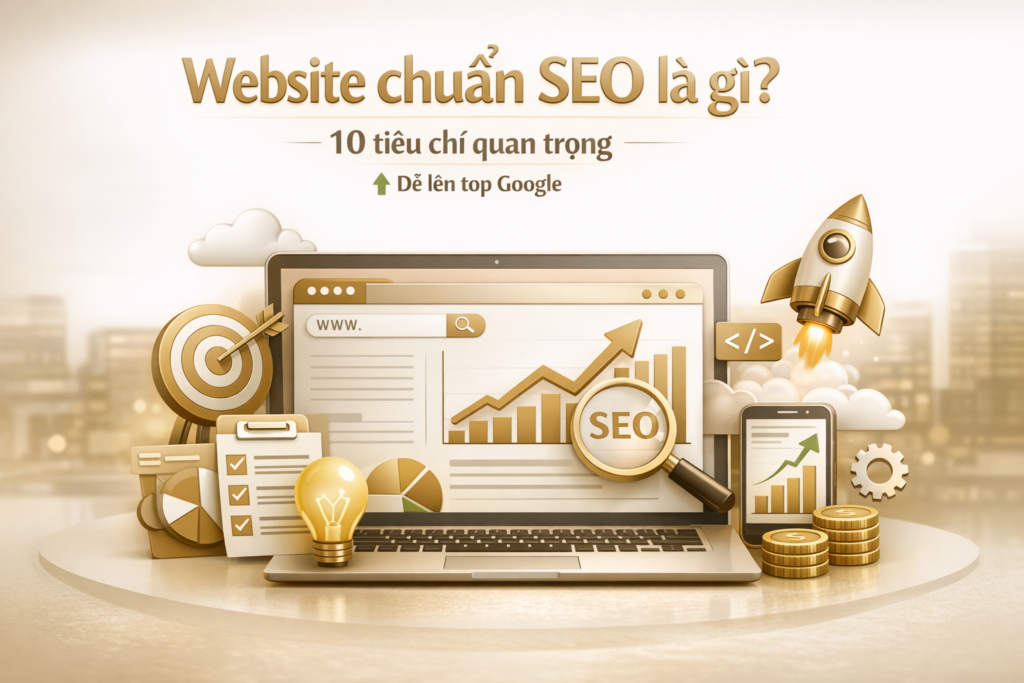 Website chuẩn SEO là gì? 10 tiêu chí quan trọng cần biết