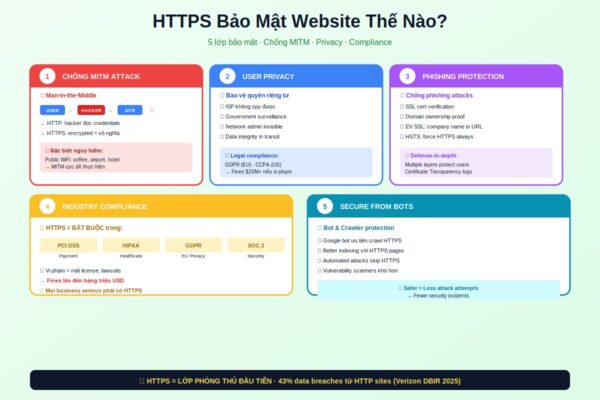 https bảo mật website MITM SSL TLS encryption